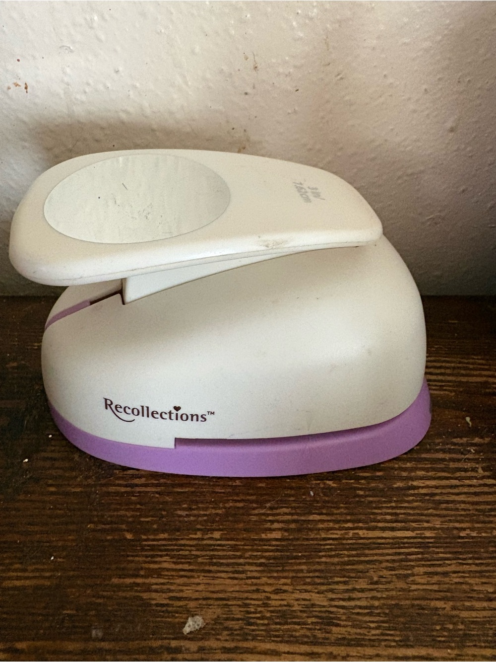 RECOLLECTIONS Large 3 Inch Circle Paper Punch ~ Lightly Used 3”~